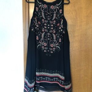 Max Studio A line shift dress. Fully lined